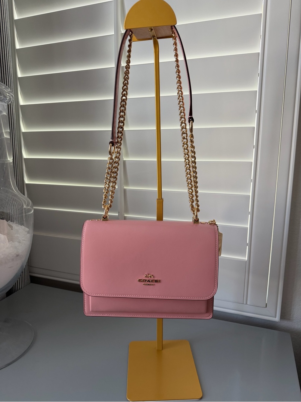 COACH OUTLET Klare crossbody bag in pink petal